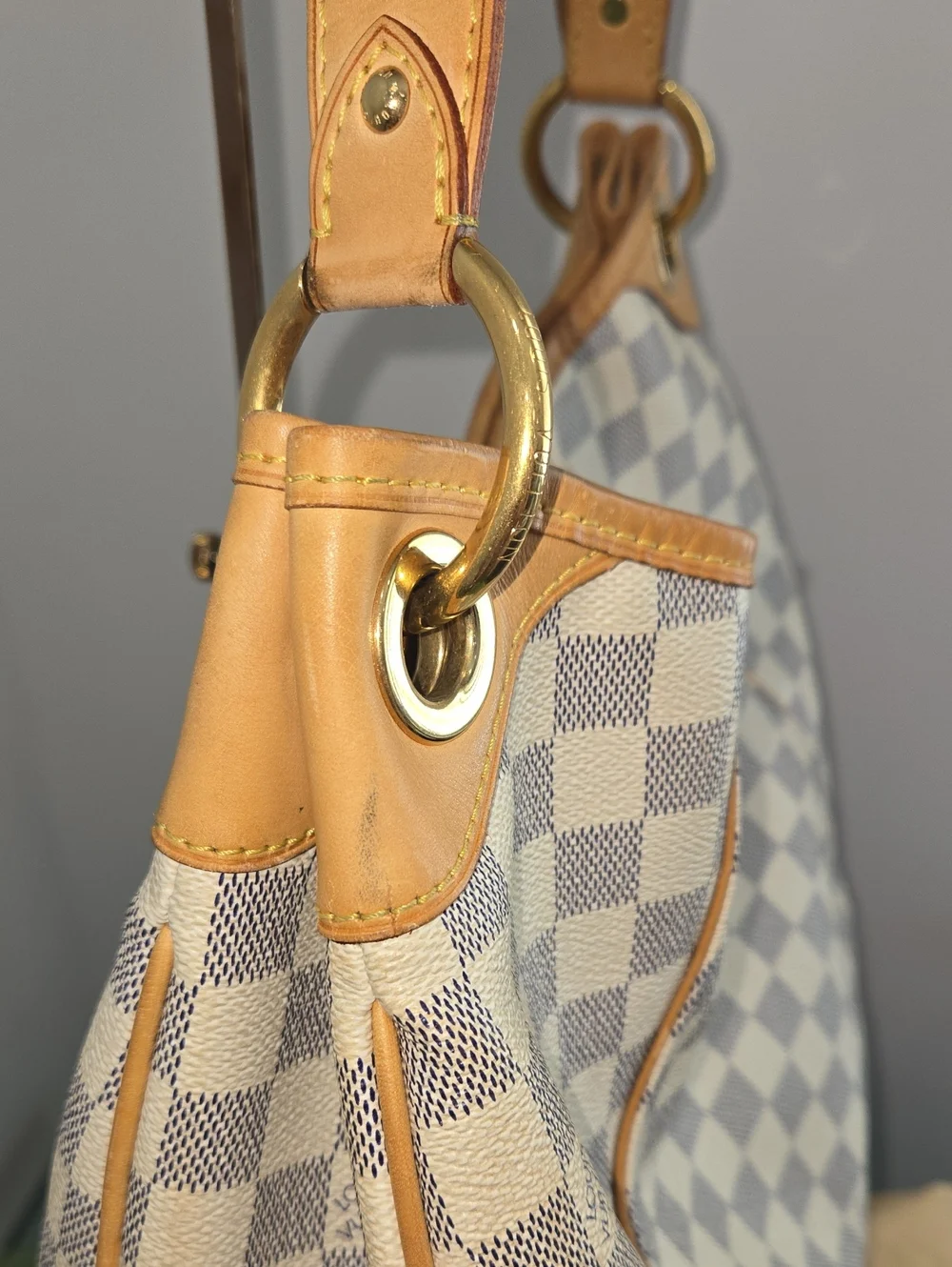 Louis Vuitton Damier Azur Galleria PM  and Dustbag